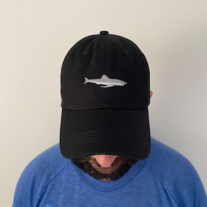 Shark Embroidered Baseball Cap