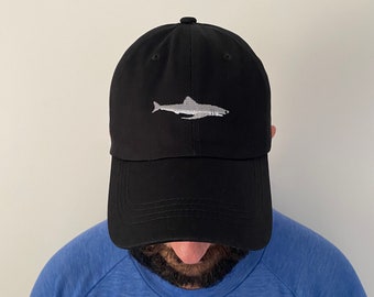 Berretto Da Baseball Vintage Ricamato Con Squalo - Foto 8