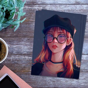 Butterflies Dtiys Art Print Aesthetic Girl Drawing Etsy