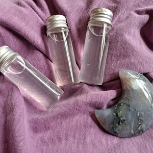 Full Moon Water Essential Oil Infused Witches Holy Water Rain Water image 1