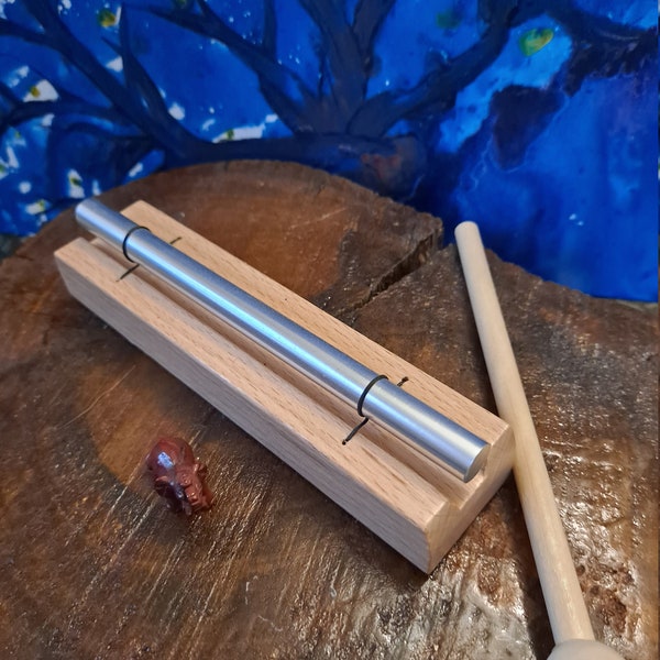 Meditation Chime with Mallet  for Energy Healing | Zenergy Chime for Sound Smudging