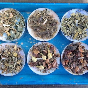 Herbal Ritual Spell Candles | Intention Candle Magic | Altar Magic Candles
