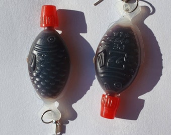 Soy Sauce Fish Earrings