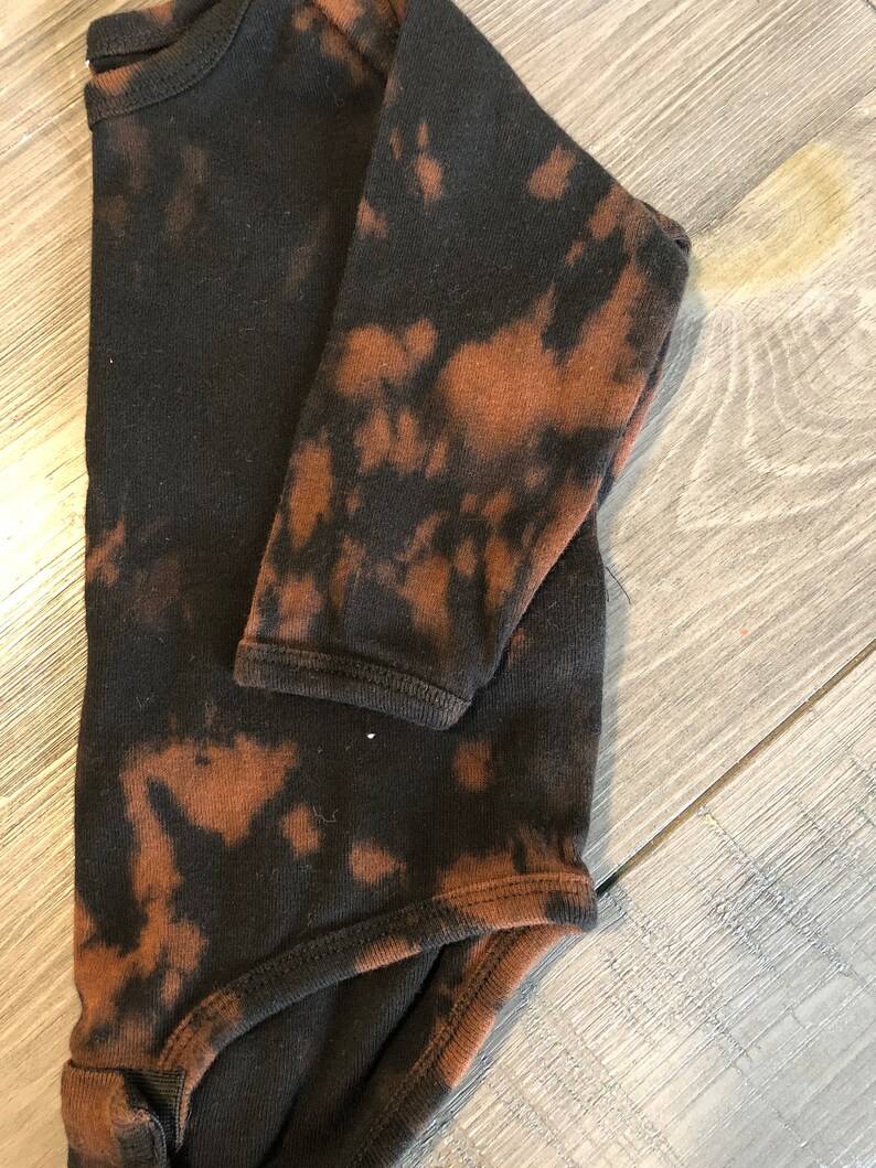 Baby Reverse dye long sleeve onesie