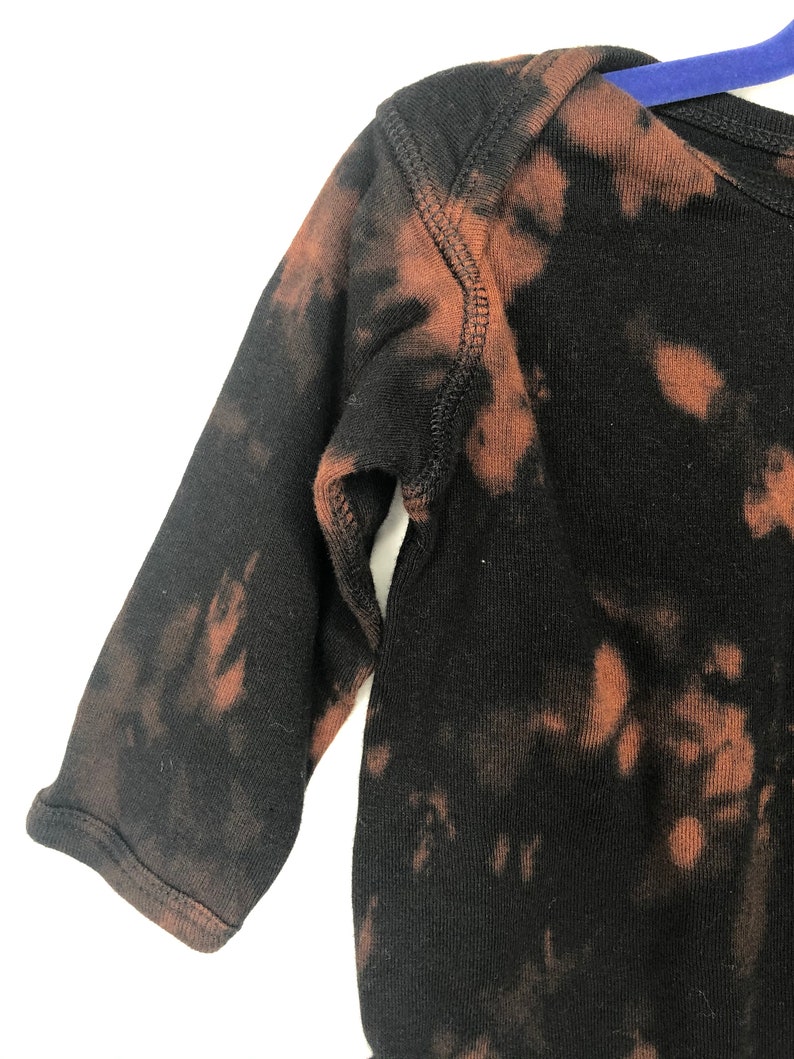 Baby Reverse dye long sleeve onesie