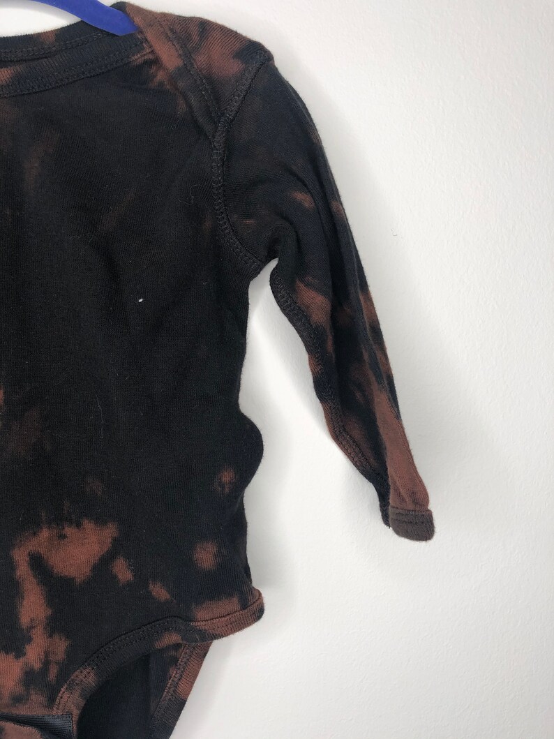Baby Reverse dye long sleeve onesie