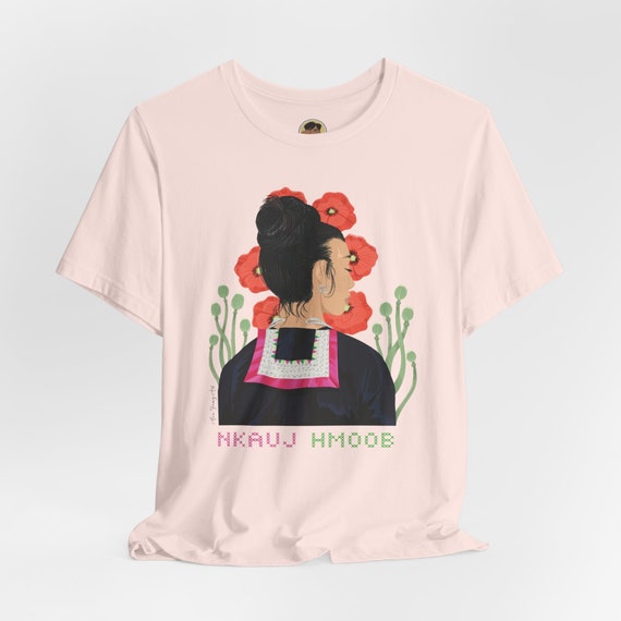 Nkauj Hmoob T-Shirt | Hmong Girl Nkauj Hmoob T-Shirt | Hmong Girl