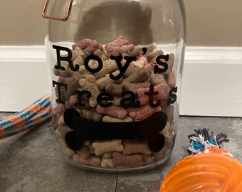 Mascota Tratar Jar Decal