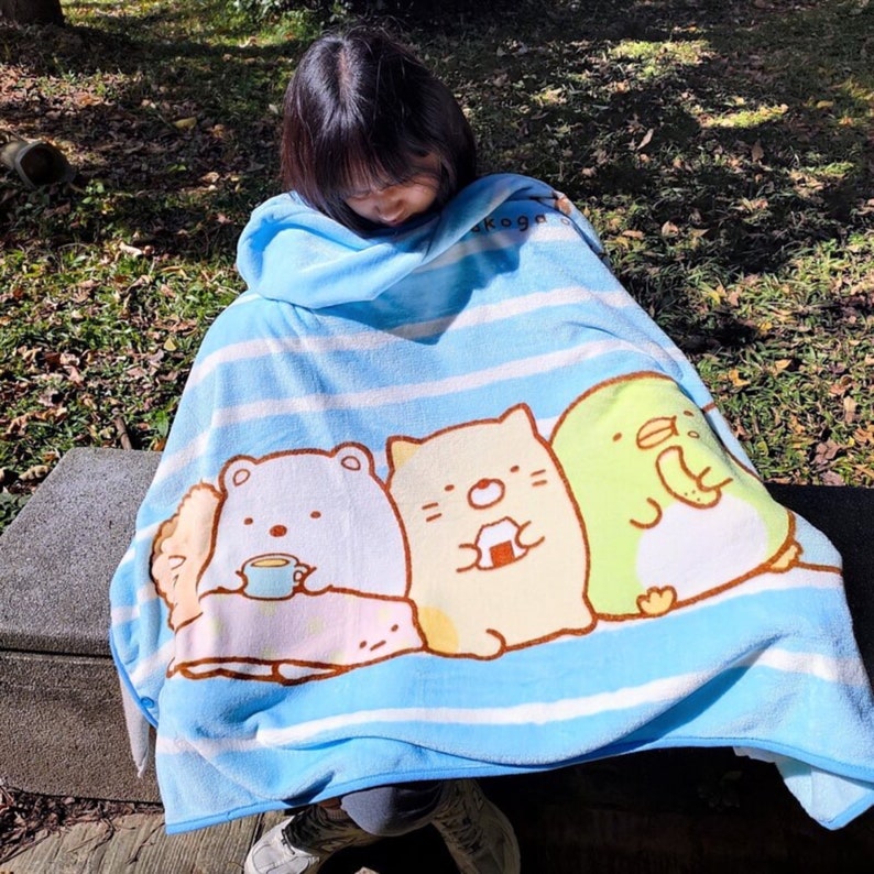 Sumikko Gurashi Fleece jacket blanket