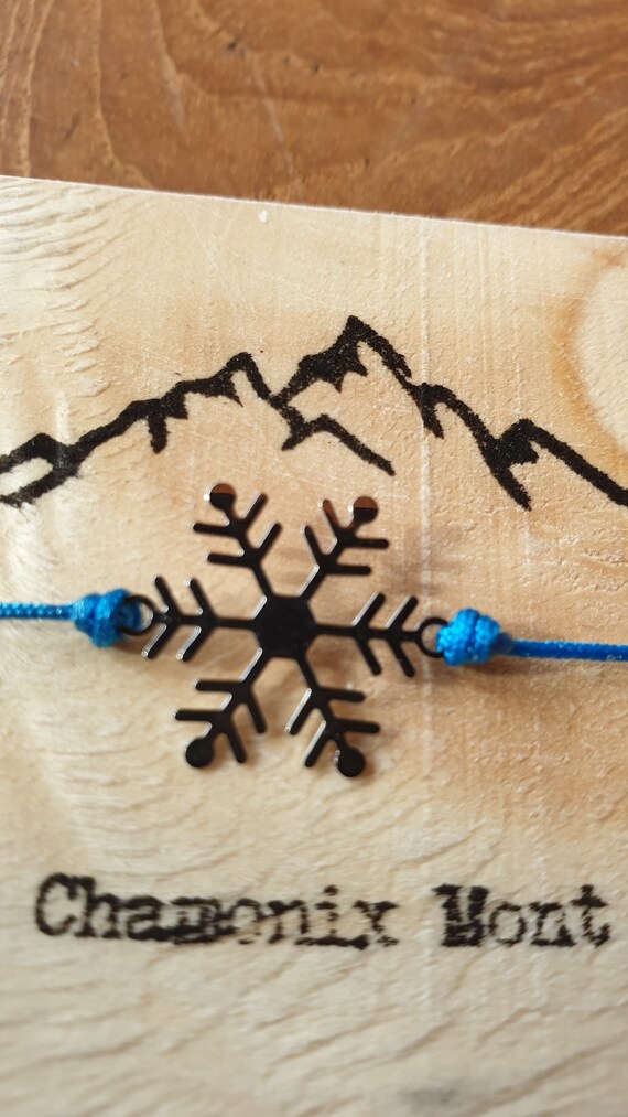 Snowflake friendship shop bracelet