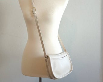 Vintage Bone White Coach Wendie Bag #9031