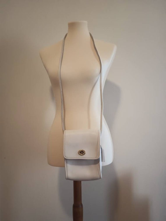 Vintage white Coach Scooter bag #9893