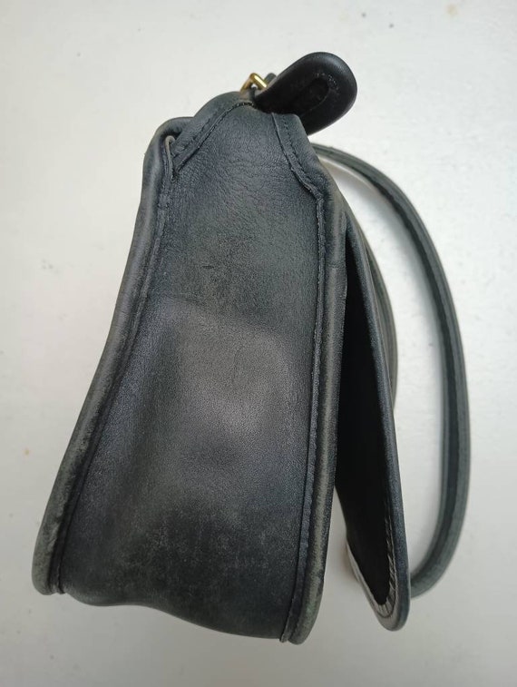Vintage black Coach shoulder bag #9170 - image 7