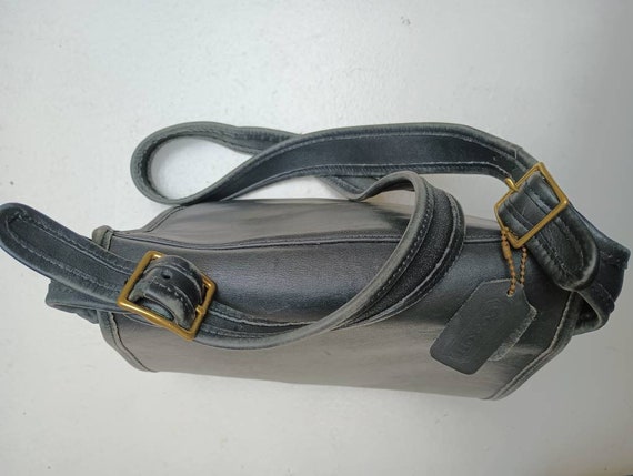 Vintage black Coach shoulder bag #9170 - image 5