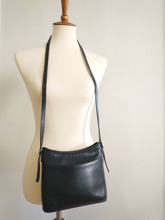 Vintage Black Mambo Coach crossbody bag #9062 (2) - image 1