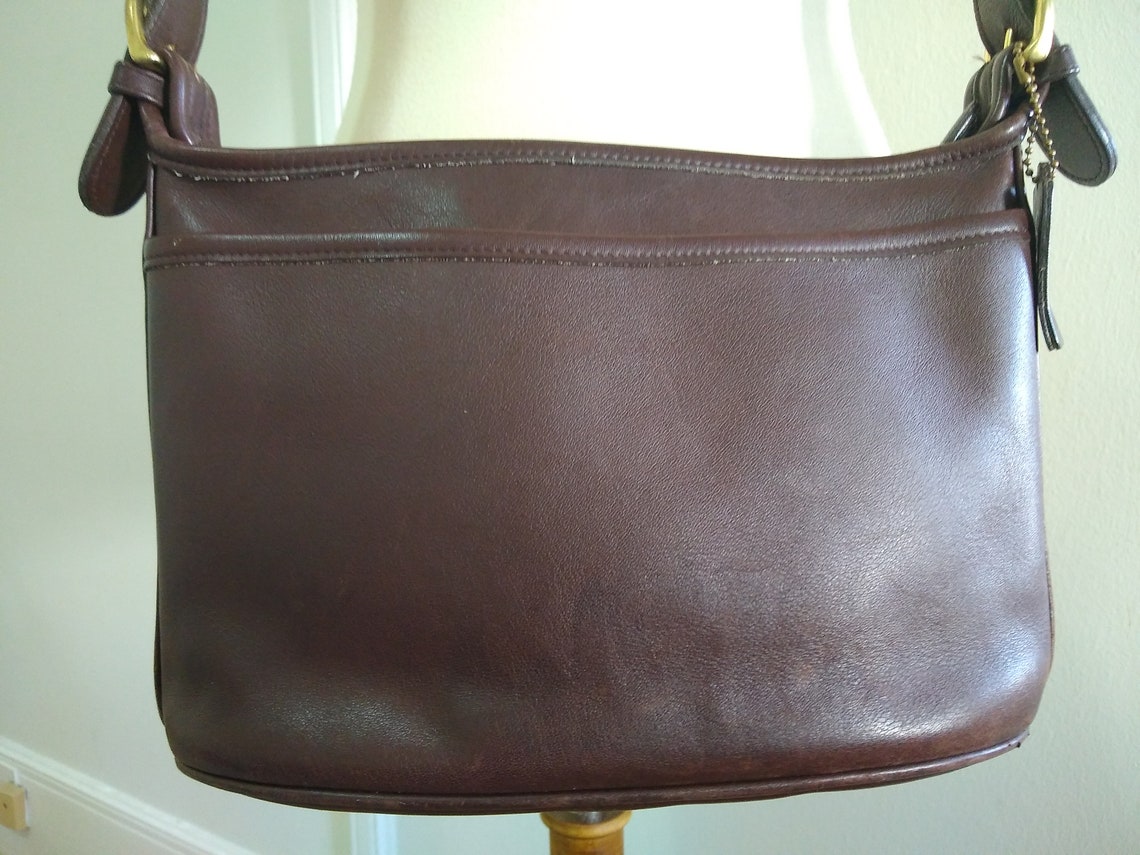 Vintage Coach Mahogany/brown Leather Fletcher Soho Bag 4150 - Etsy