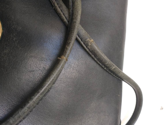 Vintage Classic Black Coach bag #9995 - image 10