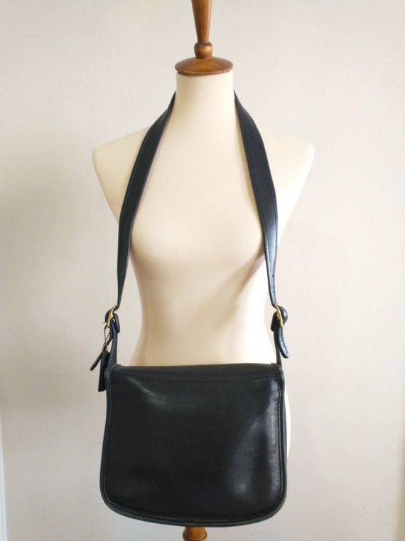 Vintage black Coach shoulder bag #9170 - image 2