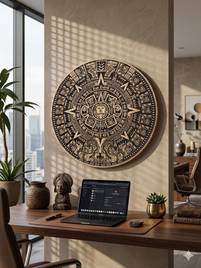 AZTEC CALENDER WALLDECOR - Etsy