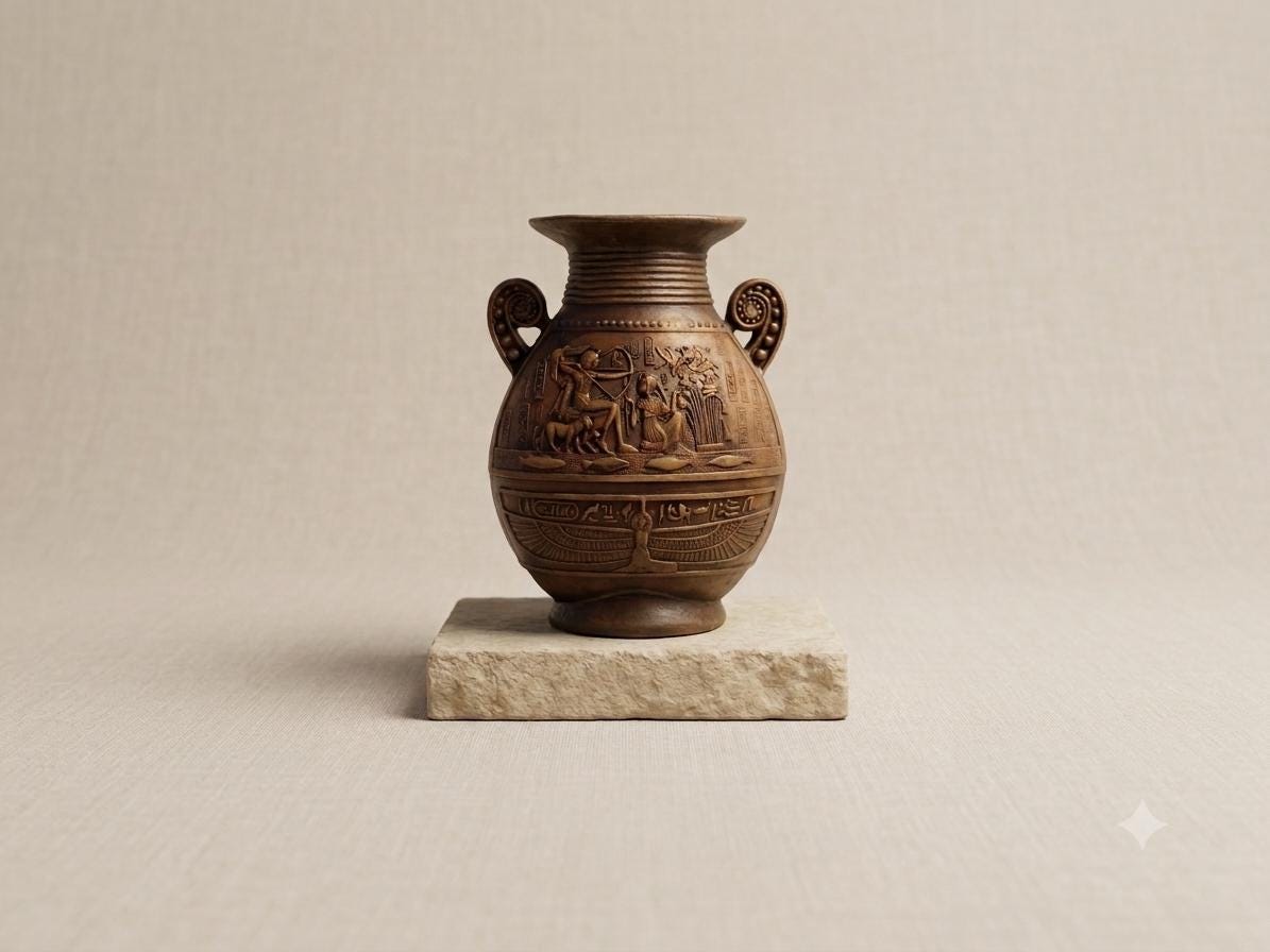 Egypt vase - Etsy 日本