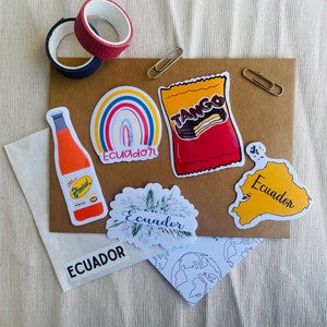 Ecuador Sticker Pack | Ecuador Stickers