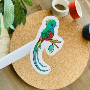Quetzal Bird Guatemala Sticker , Guatemala Gift Ideas guatemala stickers