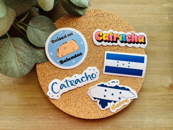 Honduras Sticker Pack  Honduras  Baleadas  Catracha Puchica Map Flag, Honduras Gift ideas Honduran gifts Honduras