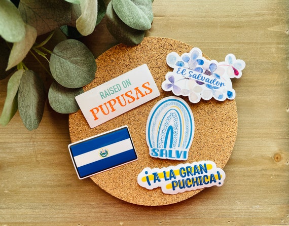El Salvador Sticker Pack | El Salvador Stickers El Salvador Gifts Salvi Gift ideas