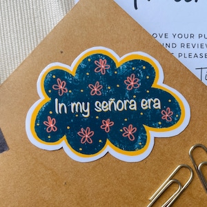 En mi Señora pegatina era, Eras tour, Regalos para ella, stickers