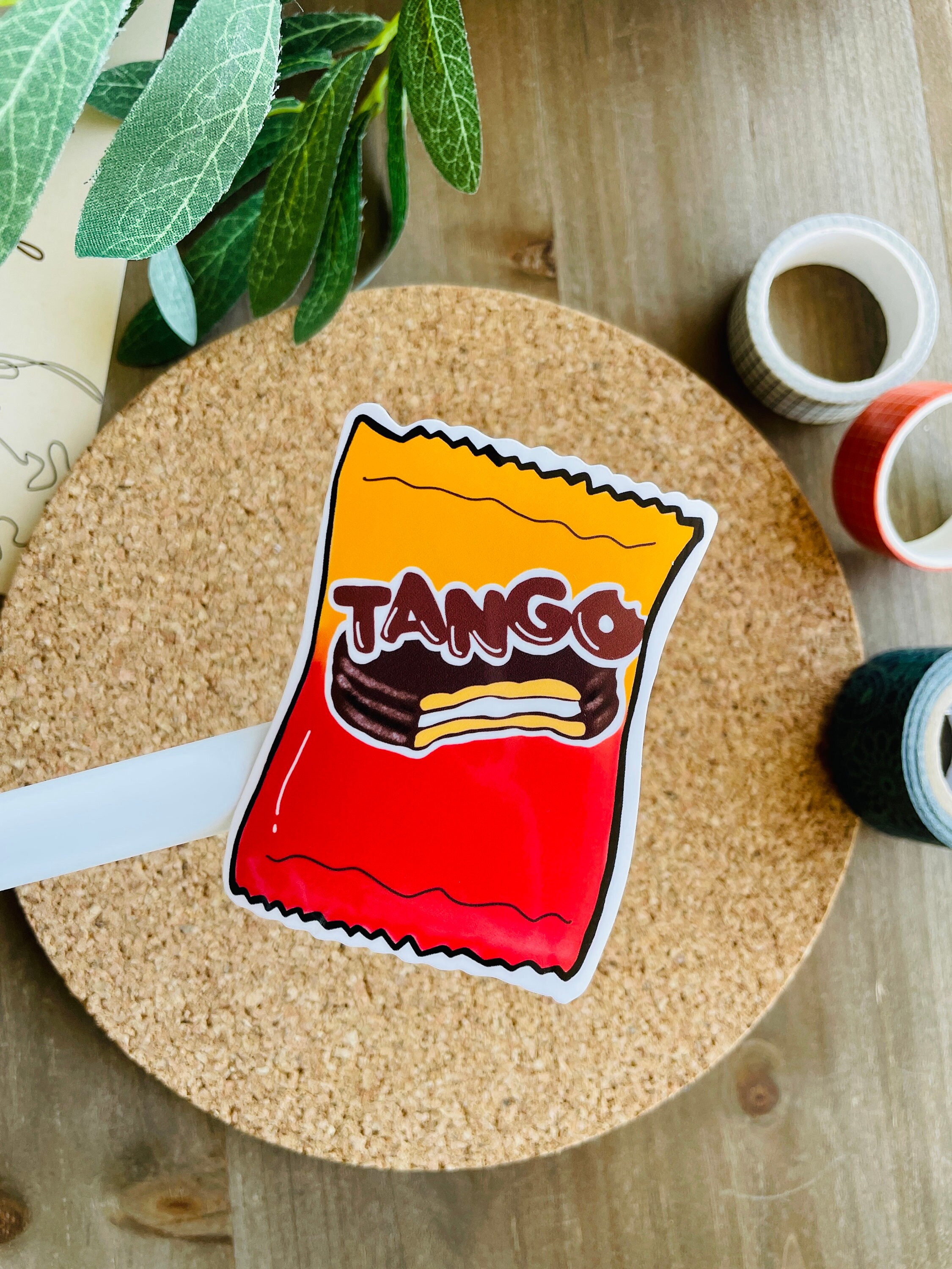 Ecuador Tango Cookie Sticker Etsy