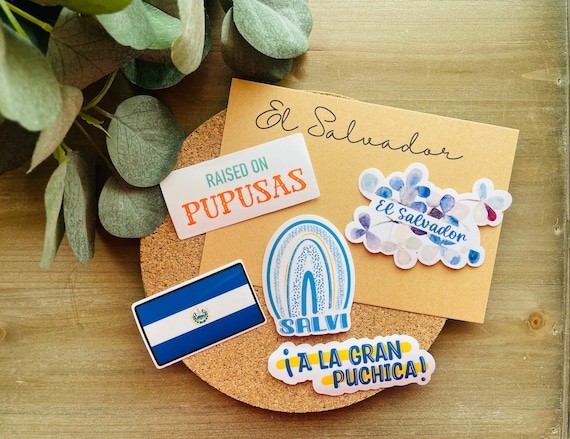 El Salvador Sticker Pack | El Salvador Stickers El Salvador Gifts Salvi Gift ideas