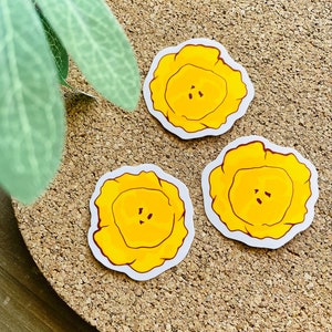 Set of 3 Patacones | Tostones | plantain Sticker | Platano macho