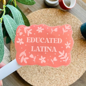 Regali adesivi istruiti per latina per laureati latini