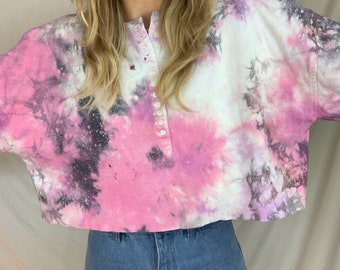 Rayleigh Tie Dye Hand dyed Organic Cotton Loungewear Set Size Unisex M