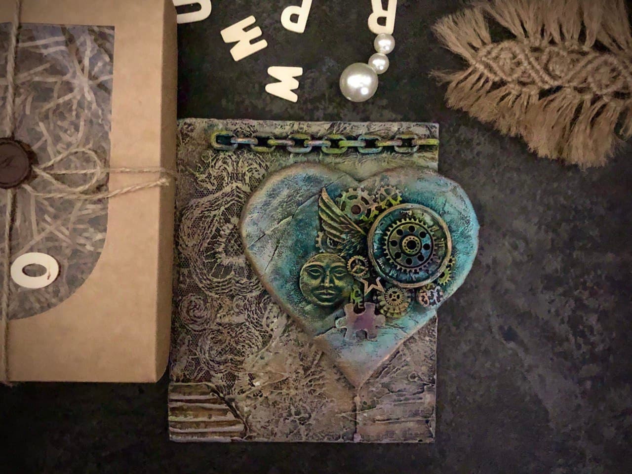 Wohn-Wand-Dekor Leder-Dekor moderne Dekor Valentinstag | Etsy