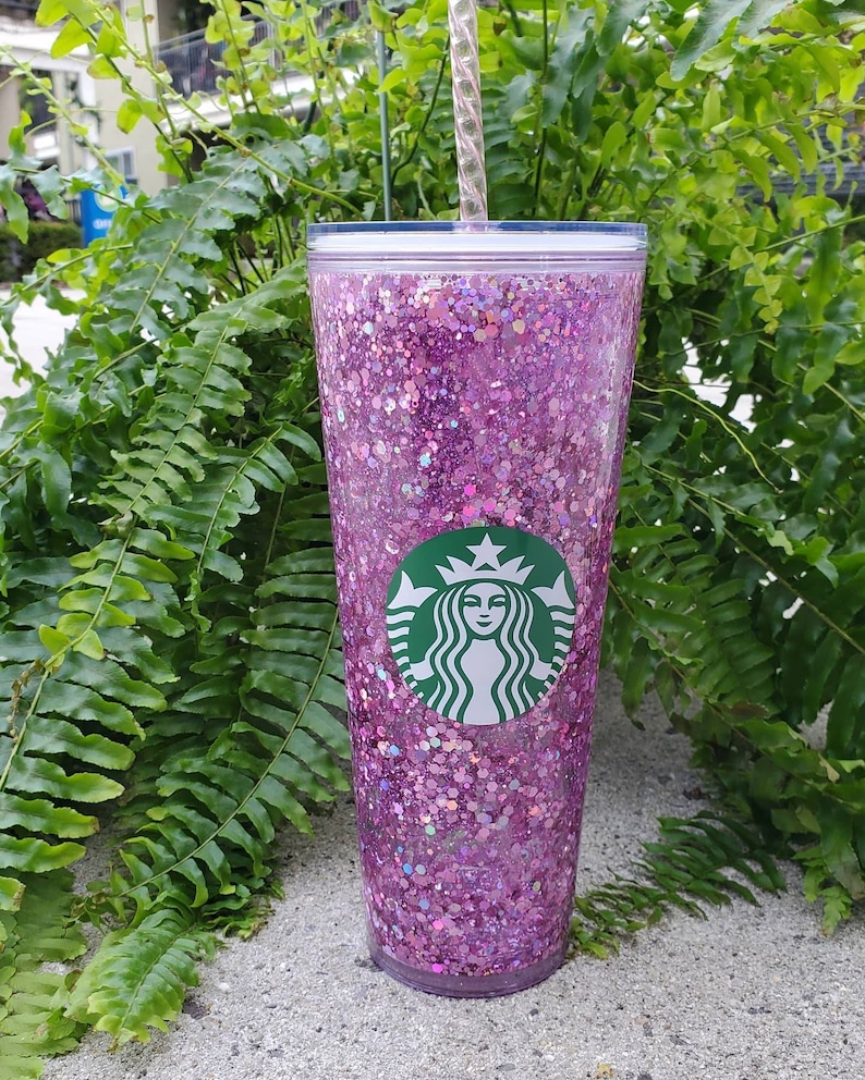 Glitter snowglobe starbucks cup