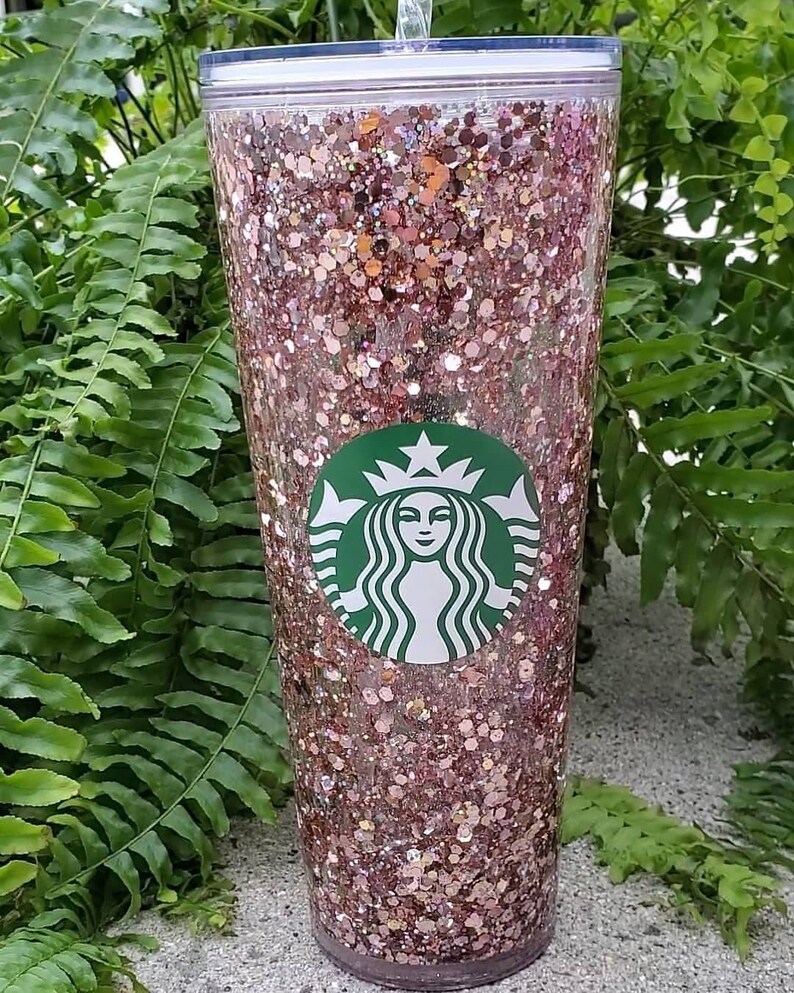 Glitter snowglobe starbucks cup