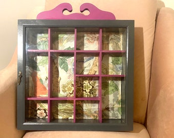 Upcycled Decorative Display Cabinet