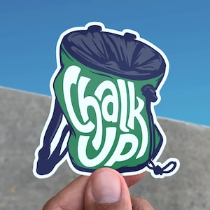 Chalk Up Vinyl Sticker image 1