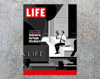 Walter Mitty Life Magazine Cover Poster