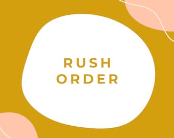 RUSH ORDER, Expedite Order, Last Minute Gift, Fast Delivery, Digital Art, Last Minute Birthday Gift, Line Drawing, Art, PaperDaisyBespoke