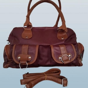 vintage genuine leather women&#39;s shoulder bag