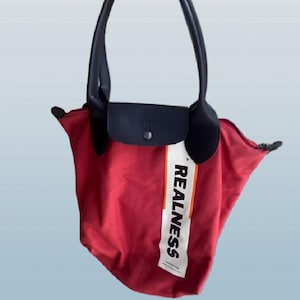 longchamp realnes/hıatus rare tote bag