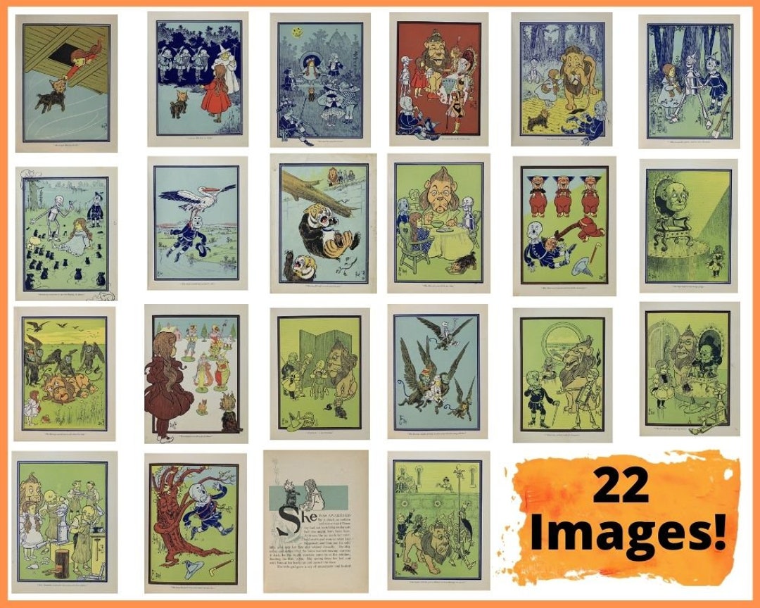 The Wizard of Oz Jpg W W Denslow, Illustrations, Dorothy Jpg, Toto Jpg