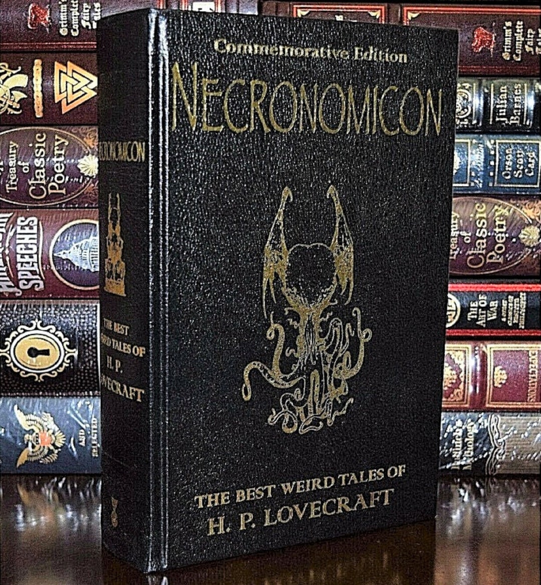 Necronomicon by Lovecraft Weird Tales of Terror Etsy 日本