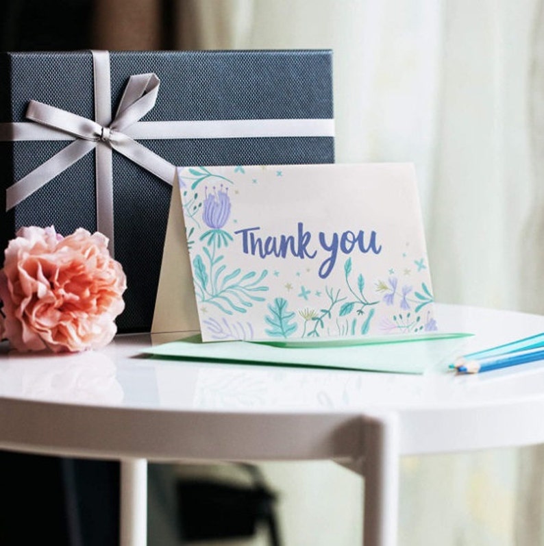 Thank You Cards Thank You Cards Bulk Cards Assorted Thank You Etsy