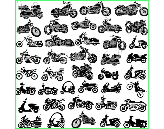 Download Motorcycle Svg Biker Svg Chopper Svg Harley Svg Motor Bike Etsy