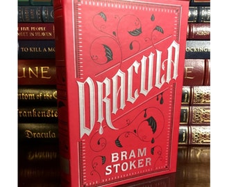 Count Dracula by Bram Stoker Leather Bound Hardcover Book Beautiful Gift FREE Shipping