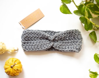 Ear Warmer Headband - Gray