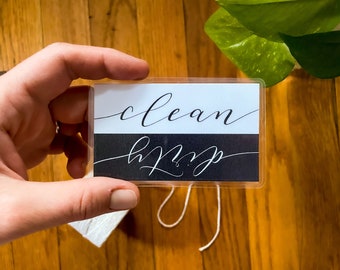 Clean/Dirty Dishwasher Magnet